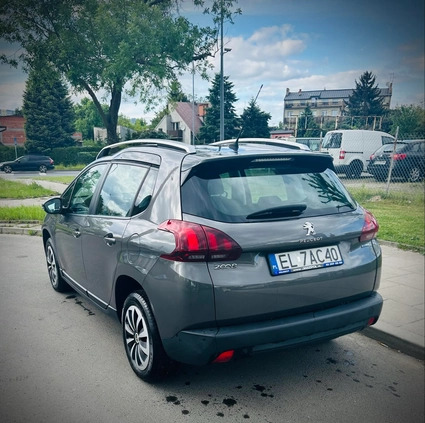 Peugeot 2008 cena 46999 przebieg: 37000, rok produkcji 2017 z Łódź małe 121